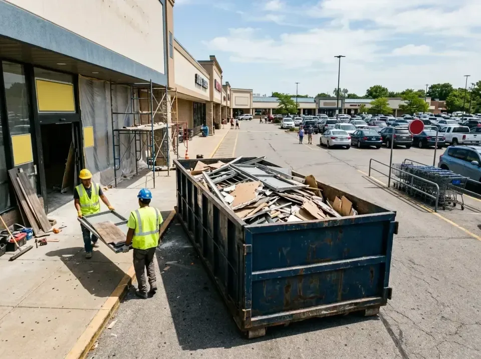 retail-store-renovation-debris-003 — frequently asked questions, Roll-off Dumpster Rentals in Highland, IN